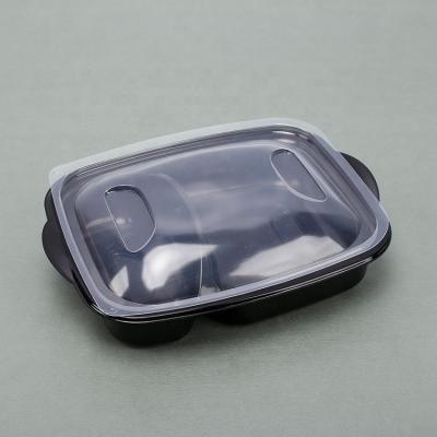 China Non-Toxic Wholesale Supply Plastic Salad Sushi Sandwich Cake Boxes Take Out Container Plastic Bento Box For Food for sale