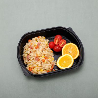 China Disposable Plastic Containers Take Away Disposable Food Container Plastic Box Storage Salad Sushi Food Cake Packaging Box for sale