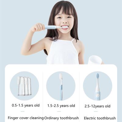 China For Home Use OEM Sonic Toothbrush Soft Bristle Child Power Rechargeable Kids Electric Toothbrush for sale