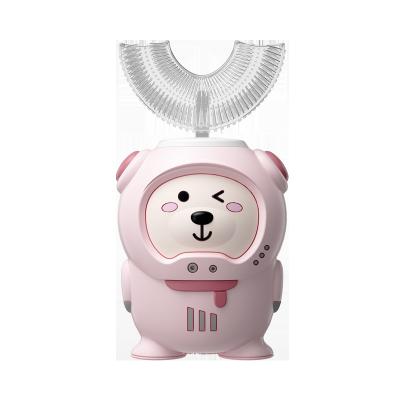 China For bear home children's space use U-shaped electric toothbrush with a strong sense of technology for sale