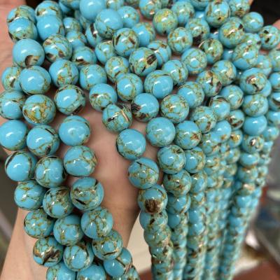 China Amazon Environmental Friendly Wholesale 4 6 8 10 12mm Natural Tiger Eye Loose Beads For Gemstone Green Aventurine Lapis Lazuli DIY Jewelry Making for sale