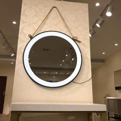 China 2019 new design living room station LED light round mirrorHB-B014-70 HB-B014-70 for sale