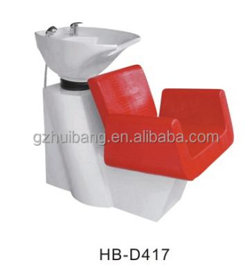 China Commercial furniture used salon shampoo chair, massage shampoo chair HB-D417 for sale