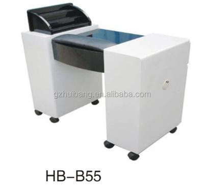 China Cheap modern white nail table/nail table manicure nail desk sale HB-B55 for sale