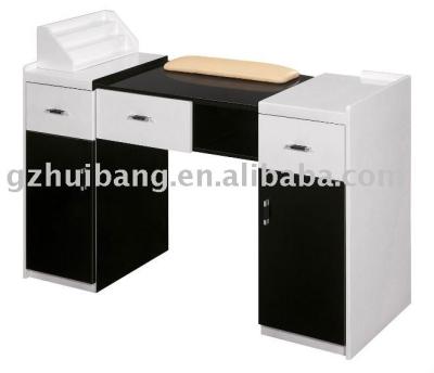 China Modern Nail Table Manicure Table Salon Nail Table For Sale HB-6807 for sale