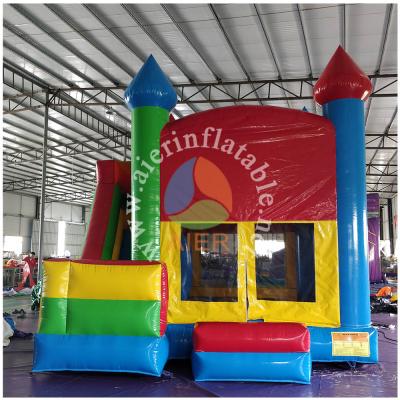 China 2020 Latest PVC Handset On Sale Inflatable Jumping Castles Digital print or hand paint for sale