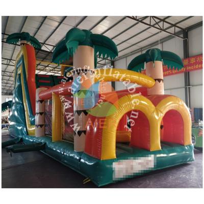 China waterproof & fire resistance & UV Prevent New Outdoor InflatableJungle Obstacle Course for sale