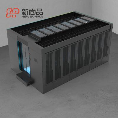 China Computer Facility Ningbo Prefabricated Rack Modular Networking Server Data Center Computer Room for sale