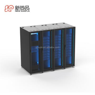 China High Quality IT Installation Cold Aisle Rack Server Network Cabinet Modular Smart Type Data Center for sale