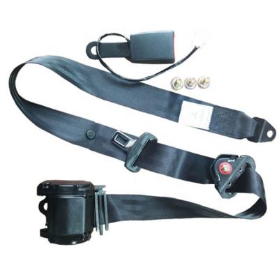 China Classic Bus Truck Passenger Safety Device Car Accessary Emergency Locking 3point Retractors Seat Belt With Sensor for sale