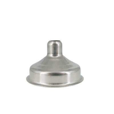 China Cheap Hot Selling Viable 201 Stainless Steel Metal Funnel With Filter Stainless Steel Cone for sale