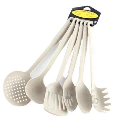 China Sustainable 6 Pcs Kitchen Utensils Set Nonstick Spatula Shovel Cooking Tool Kitchen Utensils for sale