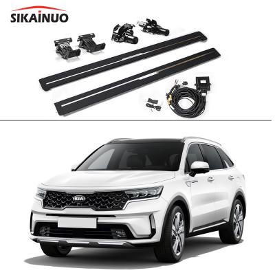 China Running Board Electric Auto Footrest Power Side Step Car Exterior Accessories For Kia Sorento for sale