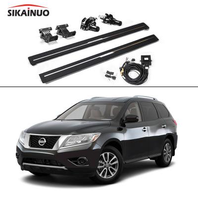 China Three Years Warranty Aluminum Automotive Accessories Electric Side Step Running Panel For Nissan Pathfinder for sale