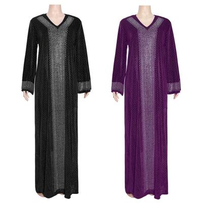 China 2021 Cyalaa Dry Cleaning Party Birthday Plus Size Muslim Abaya Women Winter Dresses Islamic Clothing Dubai Dresses for sale