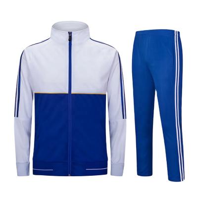 China Breathable Wholesale Jogging Suit Sports Wear Plain Training Suit For Mens Training Sweatsuit Mens Jogging Wear for sale