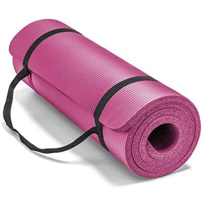 China Yoga Exercises Non Slip Exercise Fitness Pad Travel Yoga Mat Workout Mats for Home Gym Sport Fitness Exercise for sale