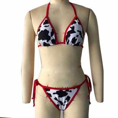 China Breathable Swimwear Women Swimsuit Leopard Bikini Set Swimsuit Summer Beach Wear 2021 New Arrivals for sale