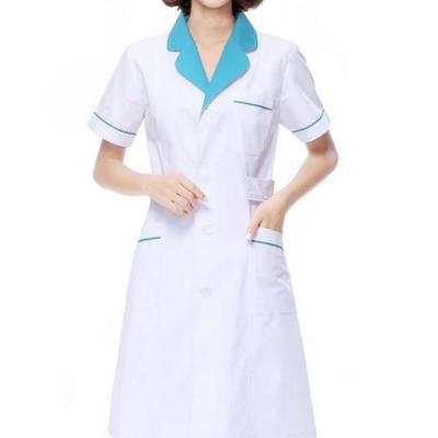 China Hospital Customized Treating Short Sleeve Hospital Nurse Uniform Medical for sale