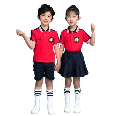 China School school summer clothes, British style for infants and children, high school uniforms for sale