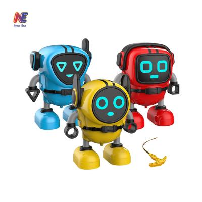 China Multifunctional Friction Battle Robot Mini Gyro Wind Up Spinning Top Toys For Kids for sale