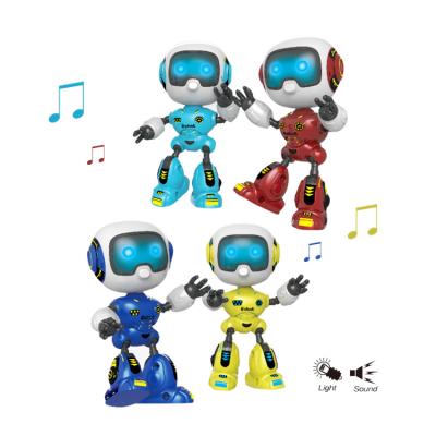 China Battery Operated Toy Interactive Voice Changer Talking Touch Sensing Musical Mini Robots Toy for sale