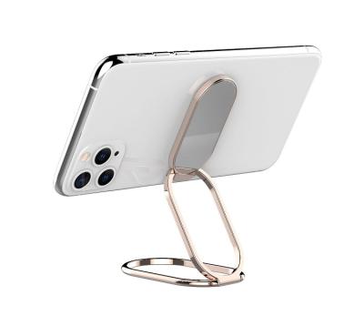 China 2020 New Universal Ring Holder Desktop Stand Bracket Reusable Holder For Smartphone Foldable Ring Holder for sale