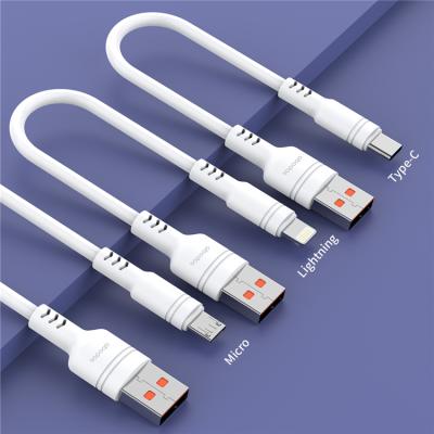 China Ultashort Regena Abodos Brand 5A Fast Charging 30cm Micro USB Data Cable For Mobile Phone Power Bank Computer for sale