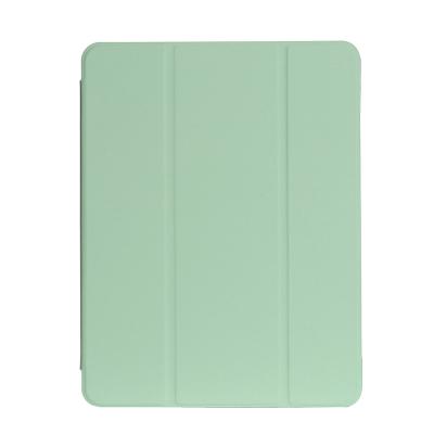 China Magnetic Soft PU Leather Cover Auto Wake And Sleep Tablet Case Shockproof With Auto Wake And Sleep Function Pencil Slot Case For iPad Pro 12.9