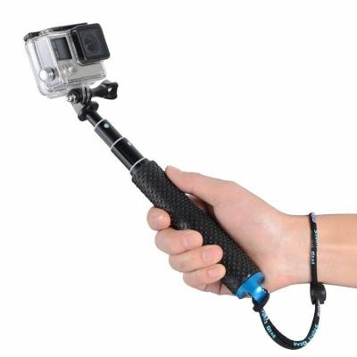 China Portable Extendable Telescopic Selfie Selfie Monopod Handheld Stick Pole for GoPro Sjcam DJI Osmo Camera Accessory for sale