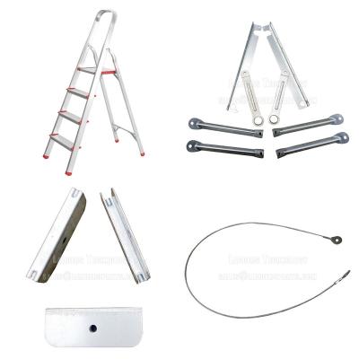 China Household Industrial Ladder Accessories , Factory Customized Household Aluminum Metal Ladder Parts for sale