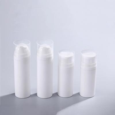 China 50ml 30ml 50ml pp airless cosmetic bottles 50ml pp skin care bottle serum cream bottle cosmetic empty plastic lotion container for sale