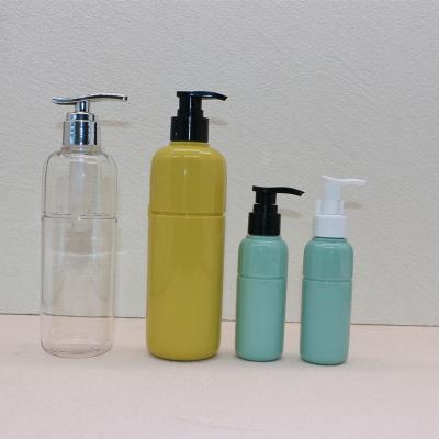 China 100ml 500ml cosmetic high quality empty plastic petg body wash bottle shampoo shower gel bottle luxury set kids products bottle for sale