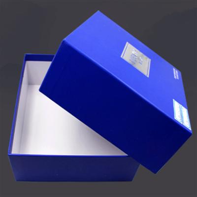 China Gift & Environmentally Friendly Paper Box Packaging Box Flat Pack Paper Craft Rigid Box Rigid Handmade Luxury Rigid Box for sale