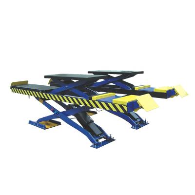 China Double Layer Crane Car Lift Scissor 2 Steel Body UE-3.5MS/UE-3D Four-Wheel High-Shear Positioning Post Type for sale