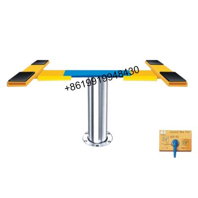 China UE-3800F Hydraulic Single Post Car Lift /Single Post Car Lift With Pneumatic Lock For Washing 3500kg for sale