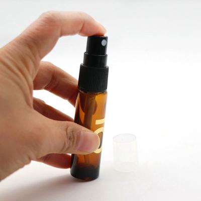 China 10ml Eco-friendly Recyclable Empty Refillable Fine Mist Mini Glass Spray Atomizer Fine Perfume Bottle for sale