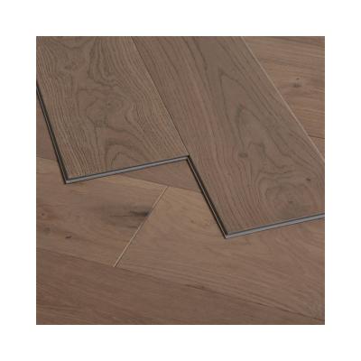 China Modern Natural Oak Wood Veneer SPC Rigid Core WSPC Flooring Click Real Wood Veneer SPC Rigid Core for sale