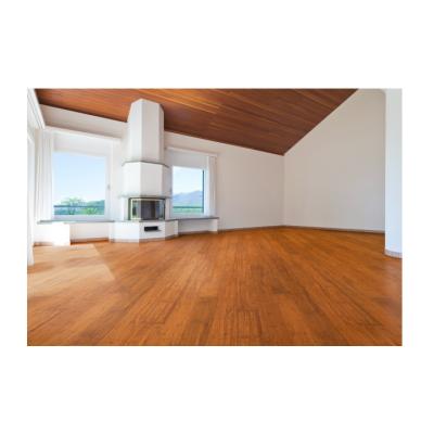 China Modern Hot Selling Beautiful Indoor Carbonized Strand Woven Bamboo Comfortable Click Flooring for sale