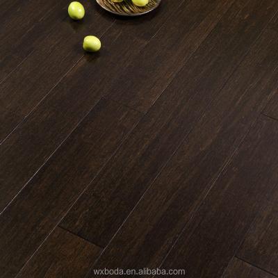 China Jazz Black Stained Strand Woven Bamboo Flooring----LARGE BEVEL STB-JB for sale