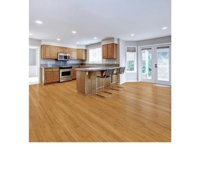 China Premium Quality Solid Bamboo Flooring Horizontal Carbonized Eco - Friendly Indoor Flooring for sale