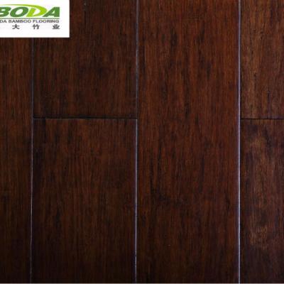 China CE Easy Install UV Brown Color Bambus Stained Floors HSTB-RC for sale