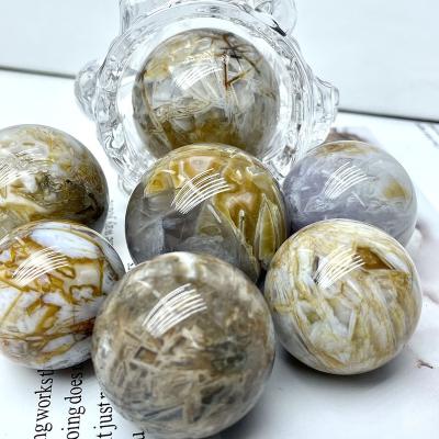 China China four seasons agate ball wholesale natural grain is very distinctive for sale