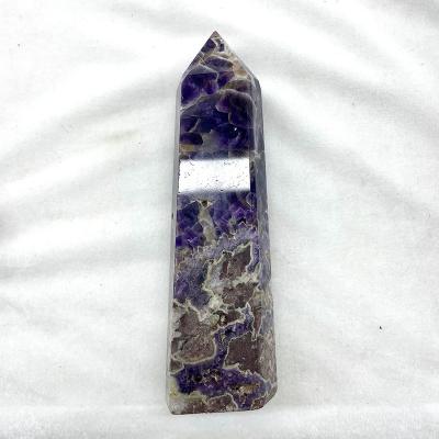 China Quartz Crystal Wands Points Tower Wholesale Natural Dreamy Purple Quartz Amethyst from China Large for sale