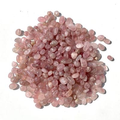 China China Tumbled Stones Rose Quartz Pink Crystal Agate Polished Wholesale Loose Gemstone Tumbled Stone Wholesale Tumbled Stone for sale