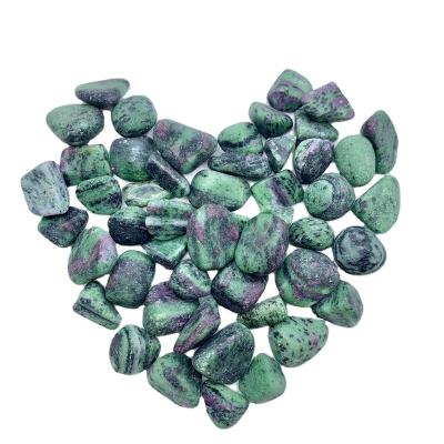 China China Wholesale Polished Crystals Healing Tumbled Stones Red Zoisite for sale