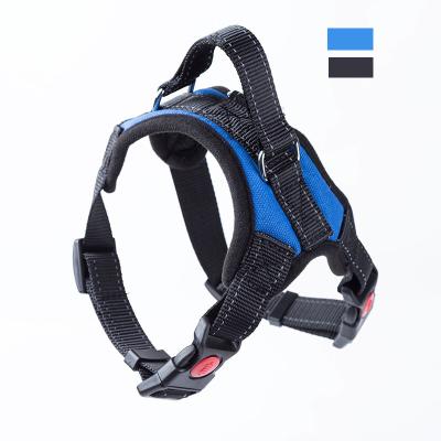 China Breathable Soft Padded Medium Small Puppy No Pull Dog Harness For Big Large Small Medium Pet for sale