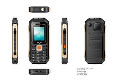 China OEM factory Custom your brand 1.77inch Mini Rugged Custom Your Brand Feature Phone kt200 for sale