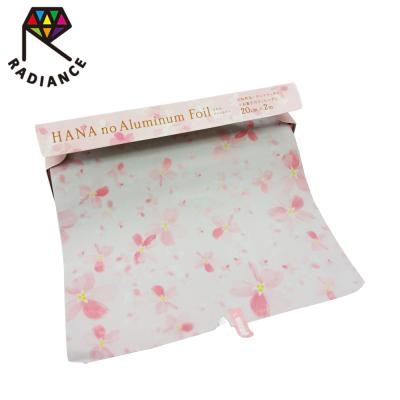 China 20cm*2m Sakula Gradient Aluminum Foil Roll Greaseproof Baking Aluminum Coking Sheet for sale