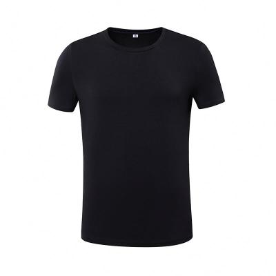 China High Quality Anti Shrink Mens Plain Blank T Shirts Custom Screen Printing Design Your Own Logo 100% Combed Cotton for sale